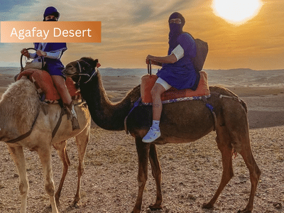 day trip from marrakech to Agafay desert